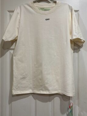 OFF-WHITE Logo Crew Neck T-Shirt